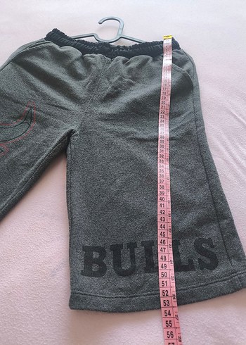 Bulls Baskılı Erkek Çocuk Şort - Görsel 4