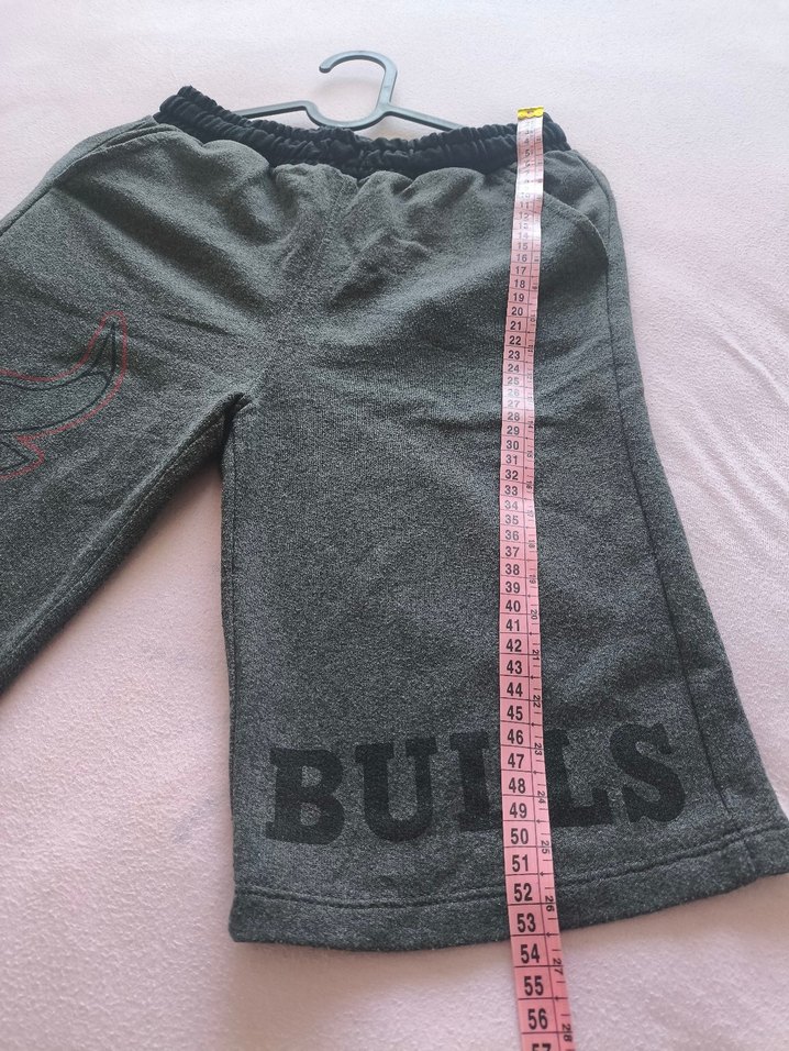 Bulls Baskılı Erkek Çocuk Şort - Görsel 4