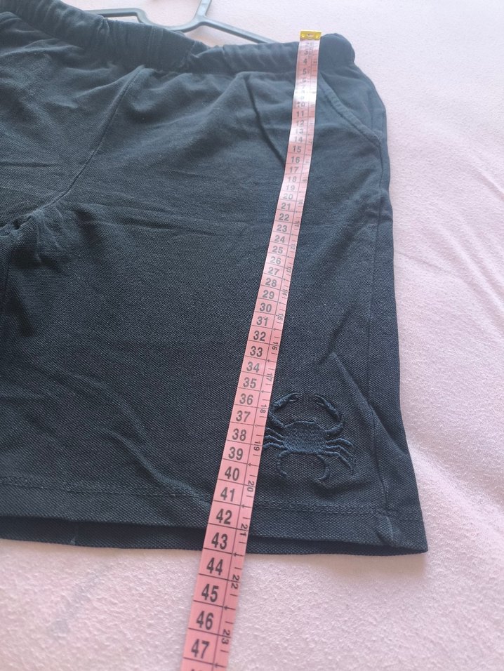 Siyah Erkek Çocuk Rahat Kesim Şort - Görsel 5