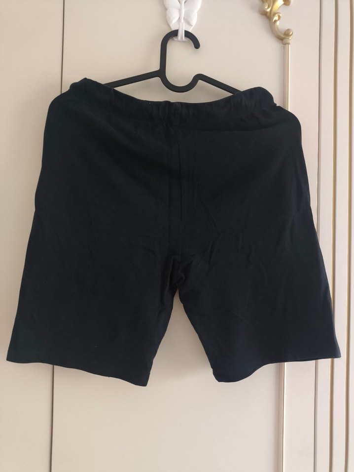 Siyah Erkek Çocuk Rahat Kesim Şort - Görsel 2