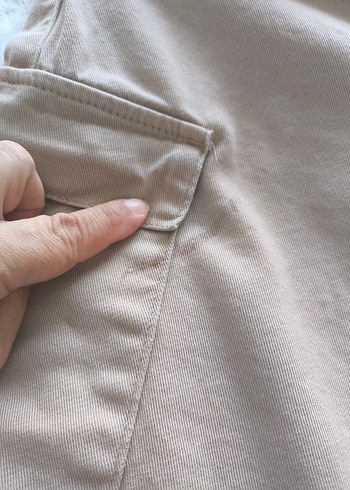 Bej Lastikli Okul Pantolonu - Görsel 5