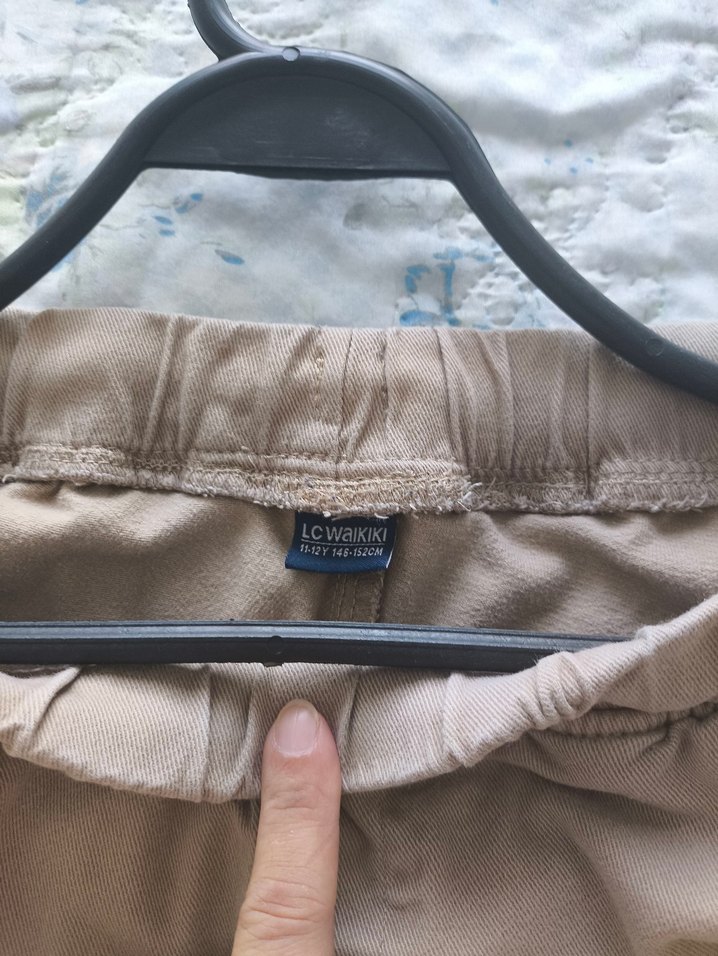 Bej Lastikli Okul Pantolonu - Görsel 3