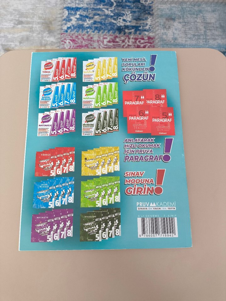 7. Sınıf 6'lı Deneme Sınavı Kitabı- Pruva Akademi - Görsel 2