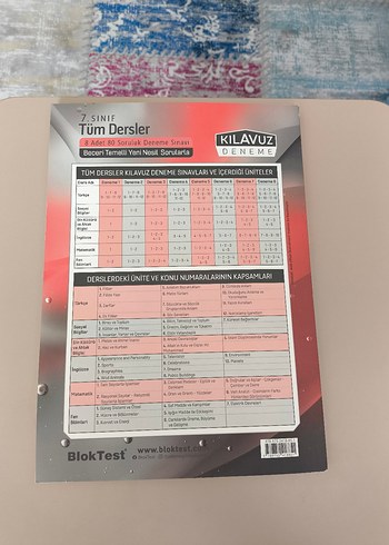 7. Sınıf Tüm Dersler Kılavuz Deneme Kitabı - Görsel 2