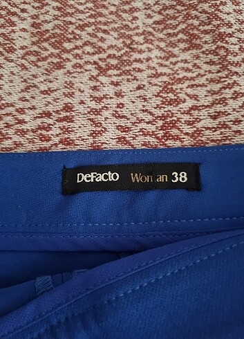 m Beden mavi Renk Defacto etek