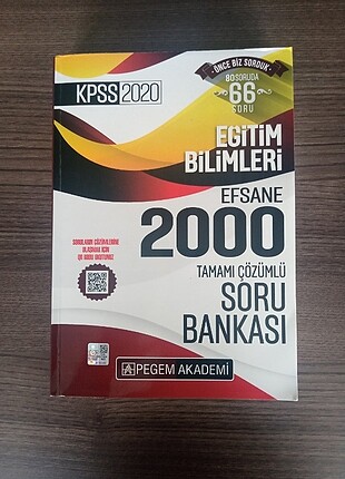 EĞİTİM BİLİMLERİ KPSS SORU BANKASI PEGEM + DENEME