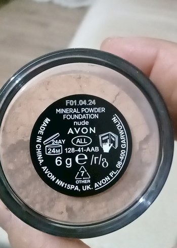 Avon Mineral Toz Fondöten Bej - Görsel 2