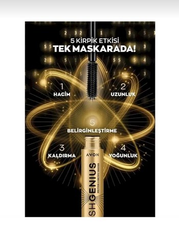 Avon Lash Genius black Maskara - Görsel 6