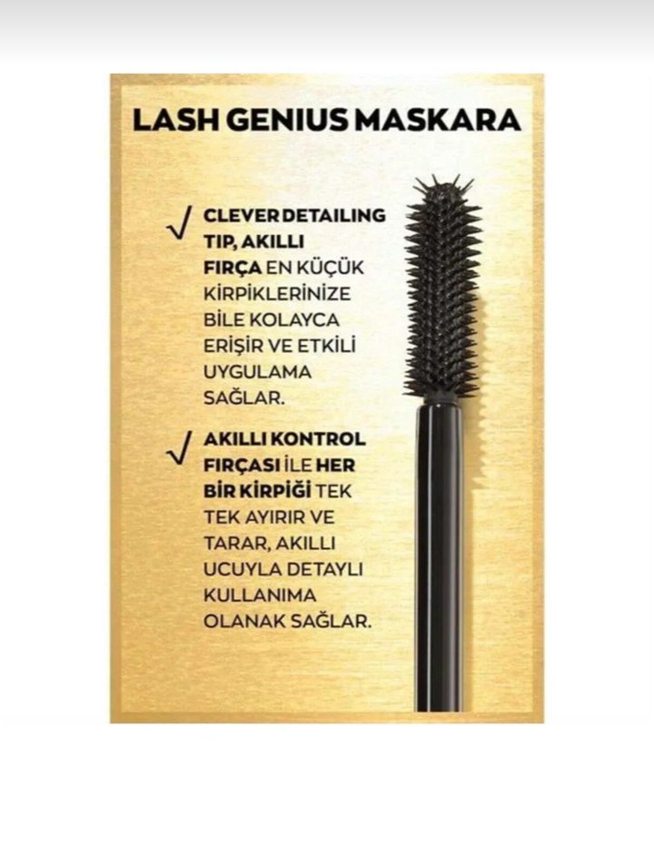 Avon Lash Genius black Maskara - Görsel 4