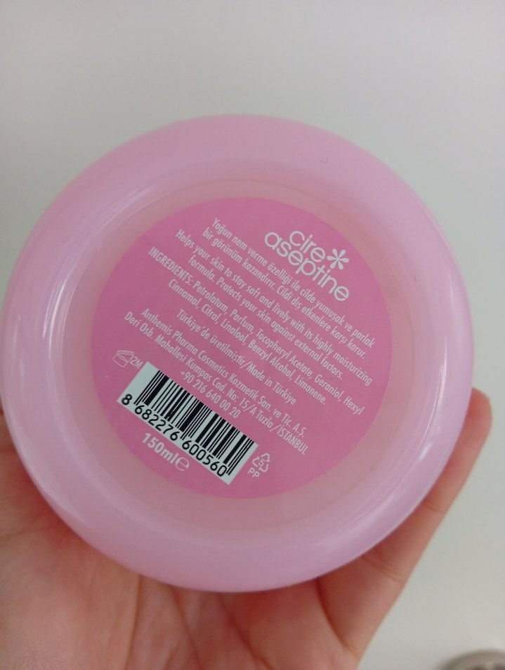 Cire Aseptine Gül Kokulu Vazelin - Görsel 3