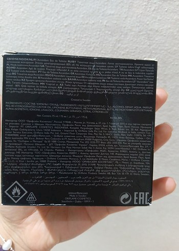 Oriflame Ascendant parfüm - Görsel 6