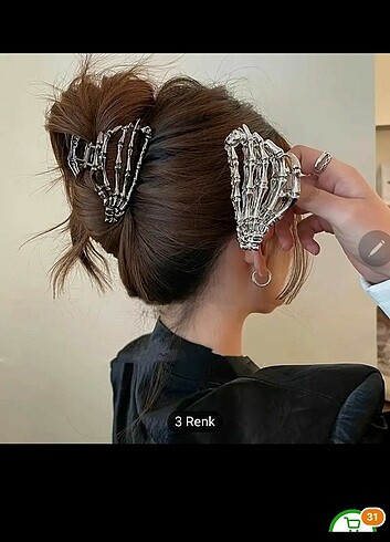 gotik tarz kuru kafa el toka