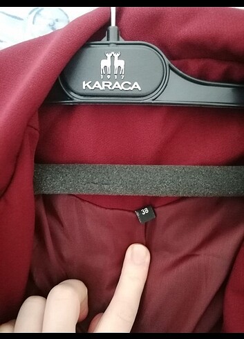 m Beden bordo Renk Bordo Blazer Ceket ??