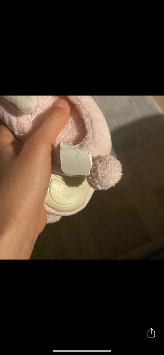 Nakışlı Pembe Kız Çocuk Sıcak Terlik - Görsel 3