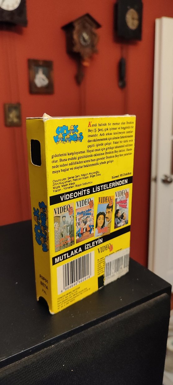 Video Hits - Çıplak Vatanadaş Mizah video kaset - Görsel 2