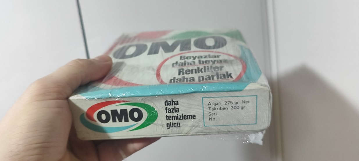 OMO Toz Deterjan 15 TL 1980 Ler açılmamış - Görsel 4