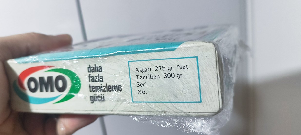 OMO Toz Deterjan 15 TL 1980 Ler açılmamış - Görsel 5