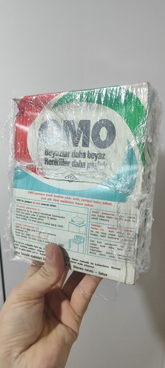 OMO Toz Deterjan 15 TL 1980 Ler açılmamış - Görsel 3