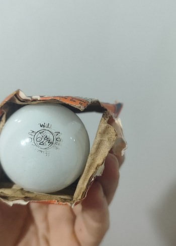 Edison 40W Ampul Kutusu eski dönem koleksiyonluk - Görsel 4