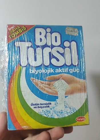 Bio Tursil Toz Deterjan 1 kg 1980 Ler açılmamış - Görsel 5