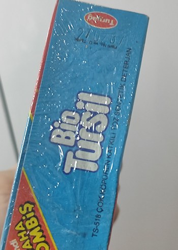 Bio Tursil Toz Deterjan 1 kg 1980 Ler açılmamış - Görsel 4