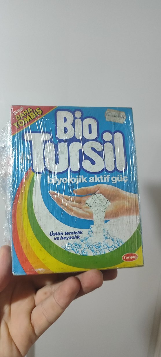 Bio Tursil Toz Deterjan 1 kg 1980 Ler açılmamış - Görsel 5