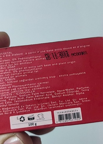 Çilek Kokulu Sabun 2005 koleksiyonluk - Görsel 3