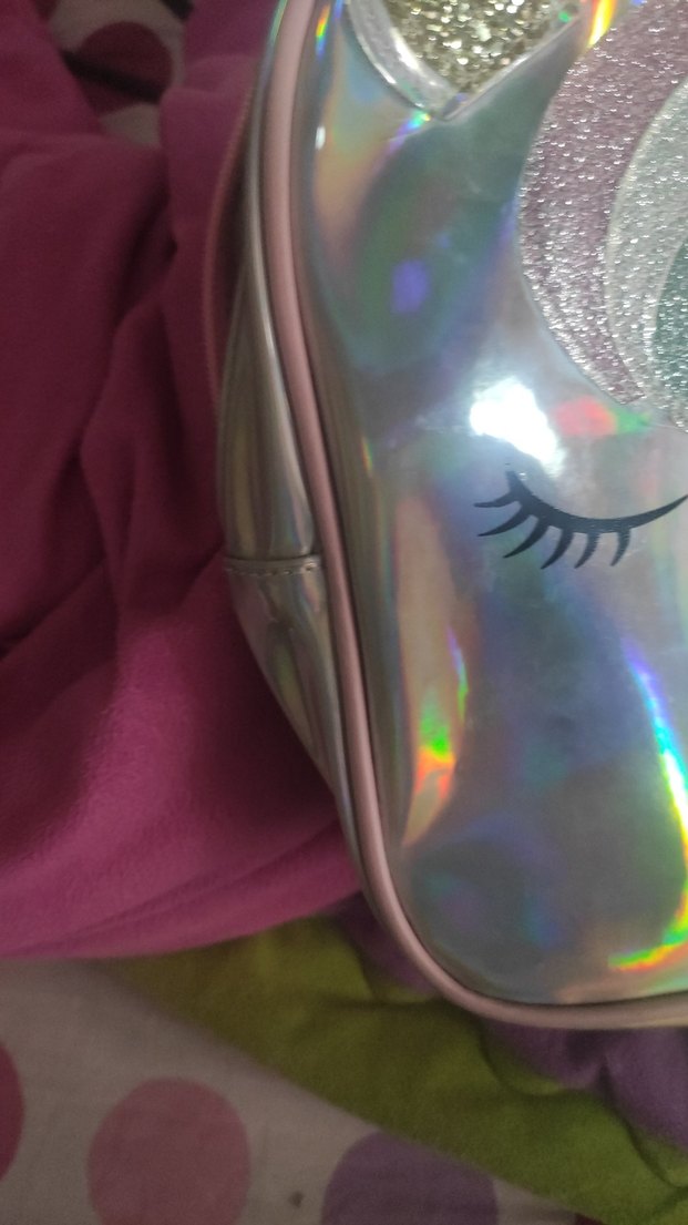 Parlak Pembe Unicorn Çocuk Sırt Çantası - Görsel 4