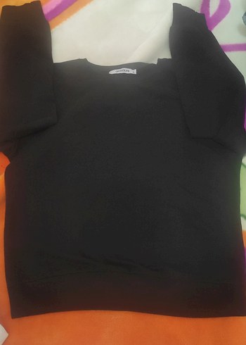 Düğmeli kazayağı desen tayt pantolon ve sweatshirt - Görsel 3