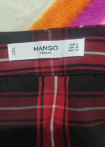 Kırmızı Ekose Pileli Mini Etek - Görsel 4