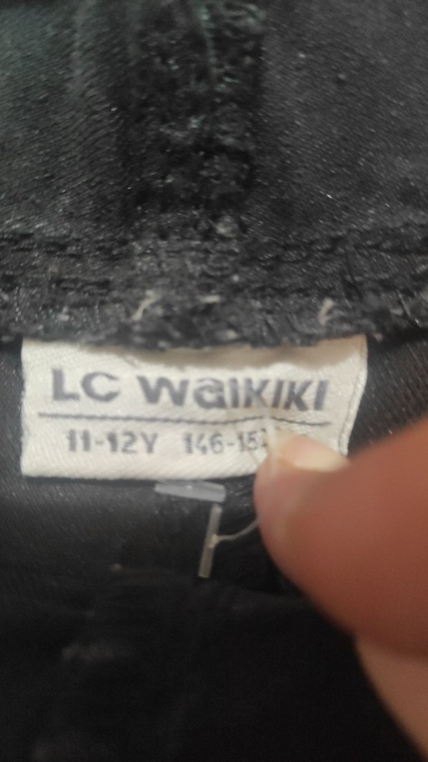 Kız Çocuk Siyah Renkli Baskılı Askılı Elbise - Görsel 5