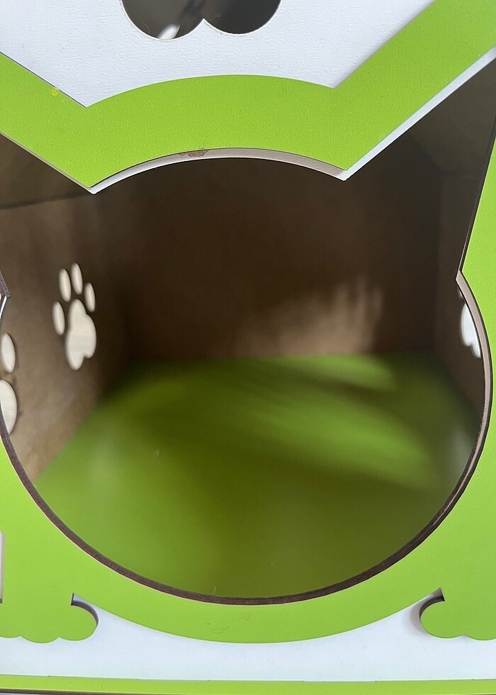 Ahşap kedi evi - Görsel 5