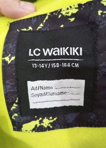 Sarı Siyah Bağlama Desenli Fermuarlı Erkek Mont - Görsel 5