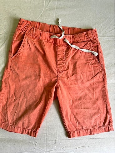 h&m şort 8-9 yaş somon rengi