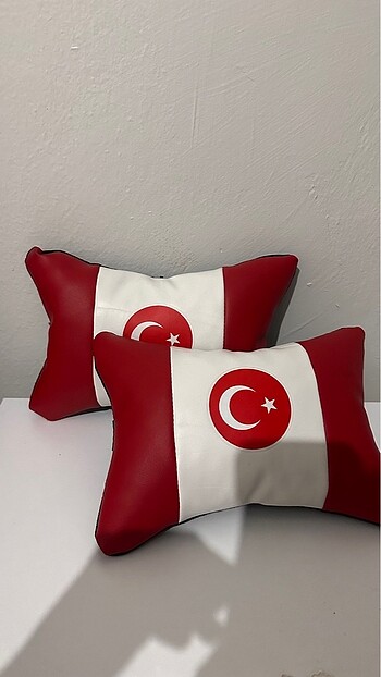 Ay yıldız oto koltuğu yastığı