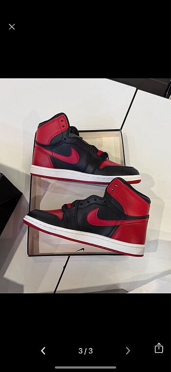 42 Beden Nike Air Jordan 1 Retro High '85 OG Bred