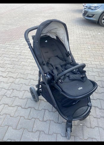 Siyah Joie Bebek Arabası - Görsel 3