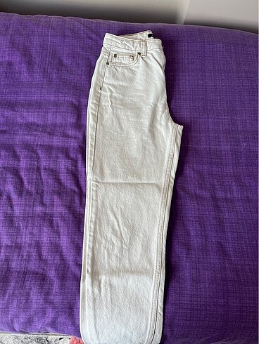 Zara Krem Pantolon