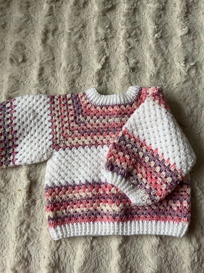 Kız Çocuk Çok Renkli Örgü Hırka - Görsel 2