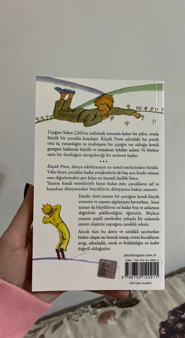 Küçük Prens - Kitap Antoine de Saint-Exupéry - Görsel 2