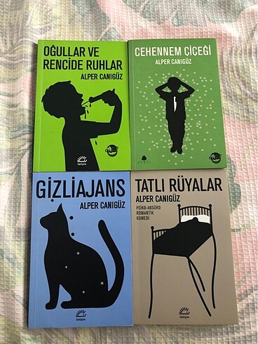 alper canıgüz 4 kitap set