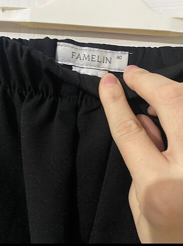 Famelin İspanyol paça pantolon