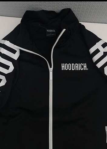 l Beden siyah Renk Hoodrich Fermuarlı Sweatshirt