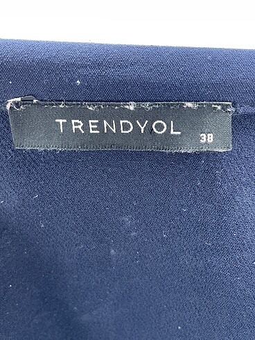 38 Beden lacivert Renk Trendyol & Milla Uzun Elbise %70 İndirimli.