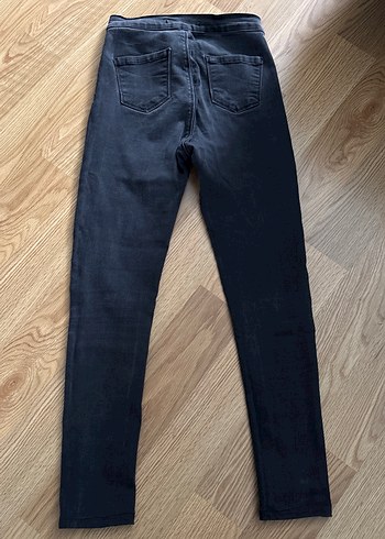 Gri Kadın Skinny Denim Pantolon - Görsel 2