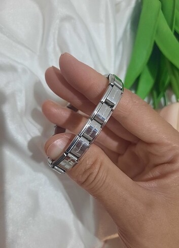İtalyan Charm Çelik Bileklik
