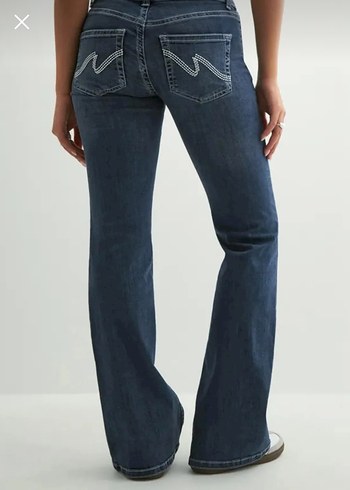 Trendyol & Milla Kadın Lacivert Midi Denim Jean