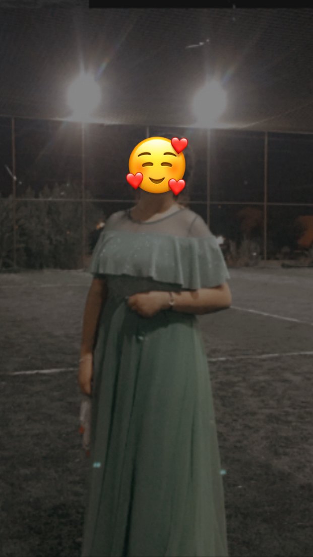 Bohem Tarzda Uzun Turkuaz Kadın Elbise - Görsel 3