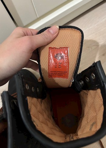 Siyah Deri Biker Botlar Yüksek Topuklu - Görsel 3