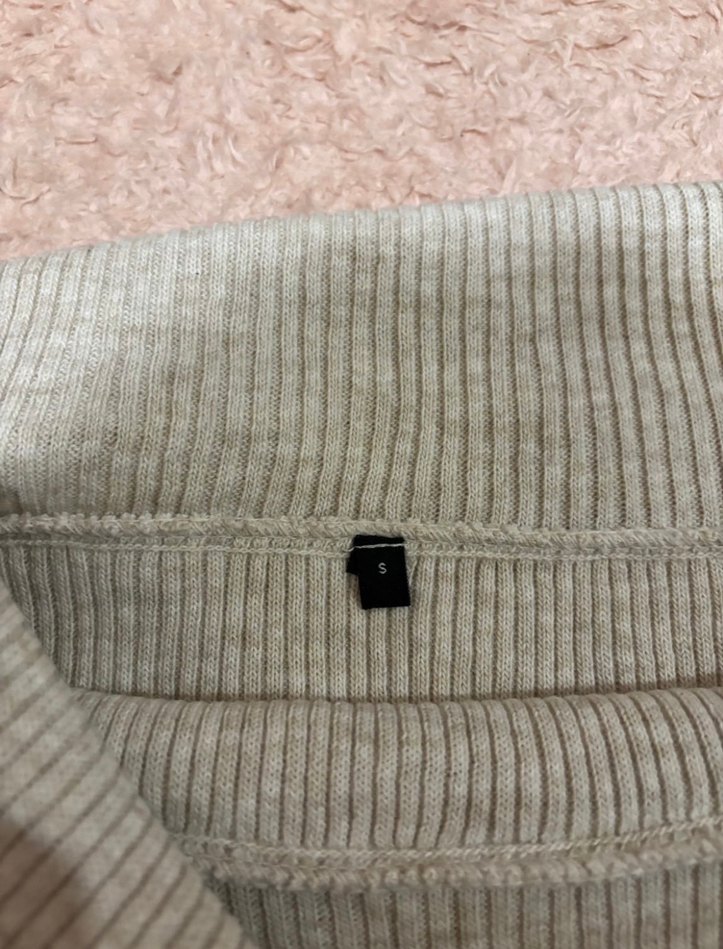 Bej Kadın Triko Kayık Yaka Kazak - Görsel 2